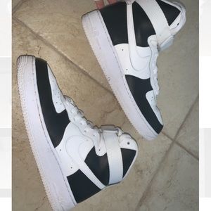 Nike Air Force 1 customized high tops
